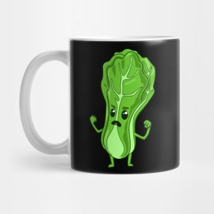 Cartoon lettuce Mug